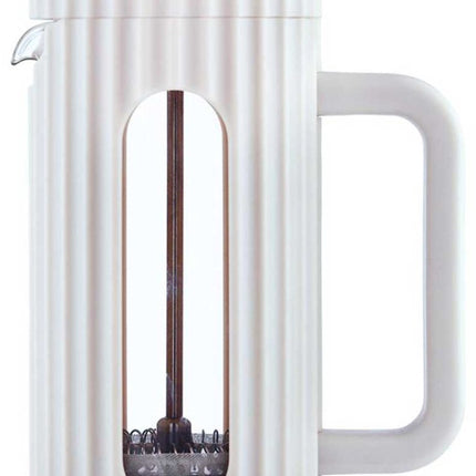 CAFÉTIÈRE À PISTON / THÉIÈRE 350 ml KLAUSBERG KB-7743 BLANC