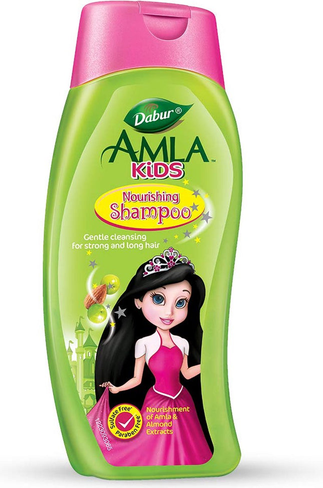 Dabur Amla Kids Shampoing Nourrissant - Soin Capillaire Doux et Naturel pour Enfants