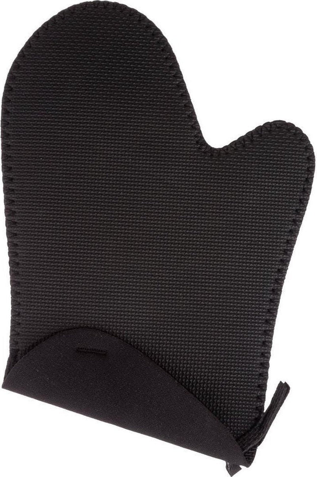 Secret de Gourmet Manique en néoprène - Gant de four - noir - 17 x 27 cm - Manique de cuisine - Gant de cuisine