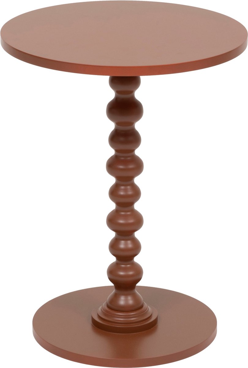 Atmosphera Alix bijzettafel Ø38xH50cm - Terracotta
