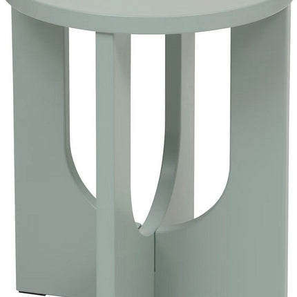 Atmosphera Table d'appoint Bloom - Ø40xH51cm - Vert Patine