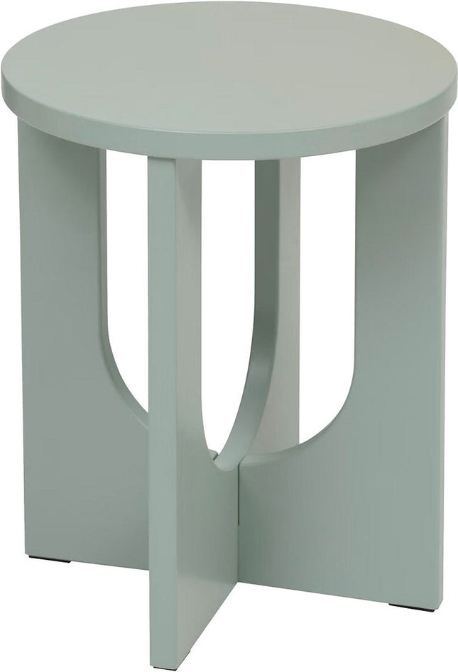 Atmosphera Table d'appoint Bloom - Ø40xH51cm - Vert Patine