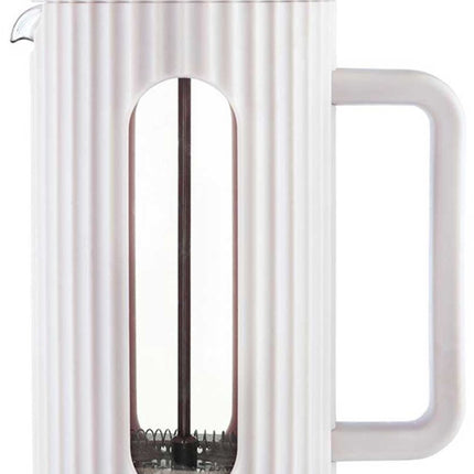 MACHINE À CAFÉ/THÉ À PISTON 1000 ml KLAUSBERG KB-7753 BLANC