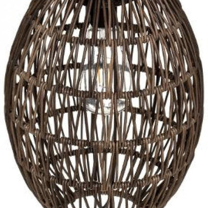 Éclairage extérieur solaire - Lampe de table solaire - lampe solaire - hauteur 32 cm - beige/marron