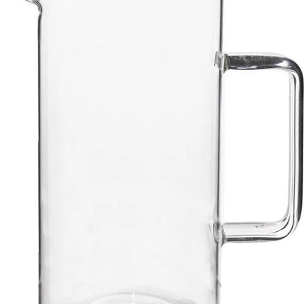 Secret de Gourmet Carafe/pichet à eau avec bec verseur - verre - 1,5 litre - D10 x H22 cm