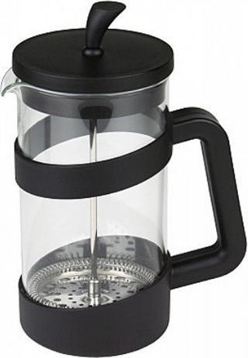 Madame chai - koffie / thee press - theemaker - Koffiemaker French press- rvs thee en koffie press - 1 liter - met extra maatlepel erin