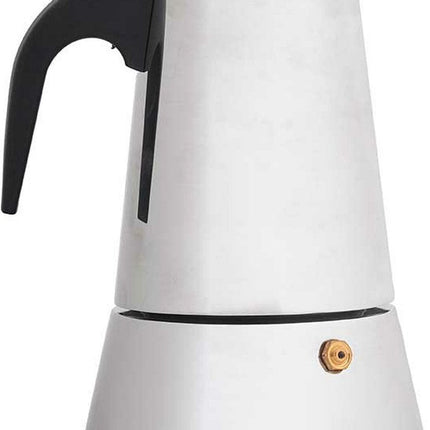 Kinvara Percolateur cafetière italienne - acier - argent - 6 tasses - Cafetière