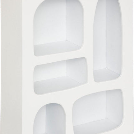 Atmosphera Étagère murale Rivi - Blanc - 45 x 65 cm