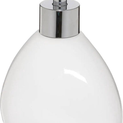 5Five Distributeur de Savon Céramique Blanc - 300 ml