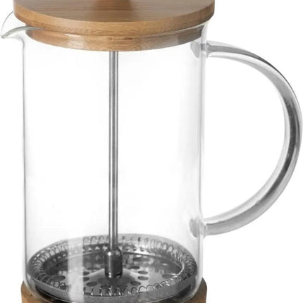 Cafetière à piston Secret de Gourmet - Verre/Bambou - 600 ml
