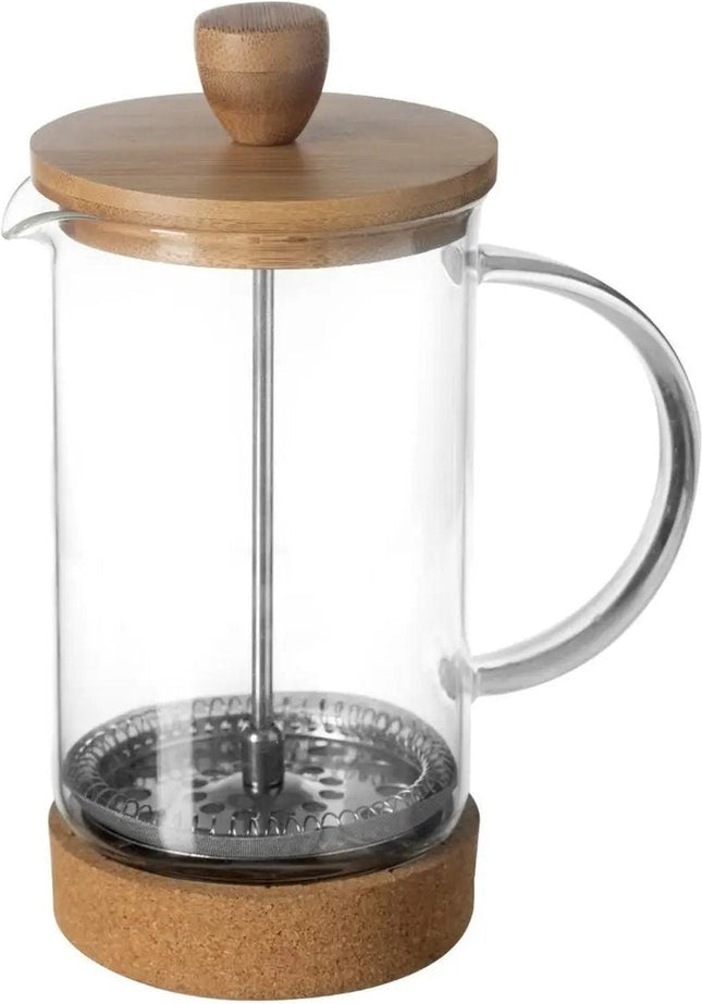 Cafetière à piston Secret de Gourmet - Verre/Bambou - 600 ml