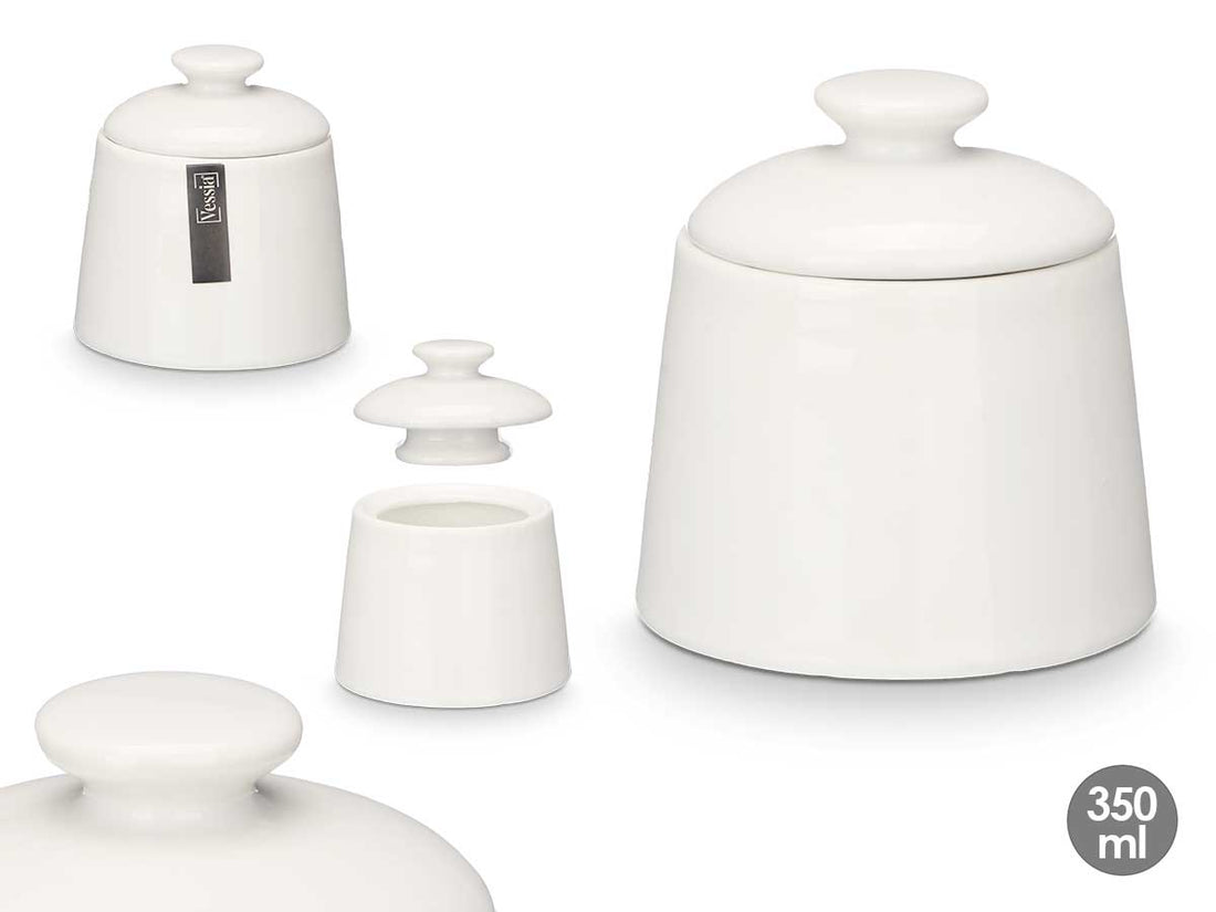 Porcelain Sugar Bowl - 350 ml