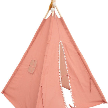 Atmosphera Kids Tipi enfant Wapi - Tente de jeu - H160 cm - Rose