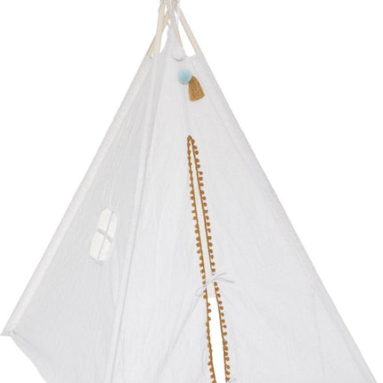 Atmosphera Kids Kinder-tipi wapi Linnen beige - Speeltent - H160 cm -