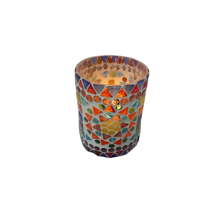 Photophore Shine multicolore Ø 7,5 cm