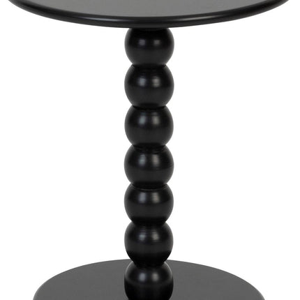 Table d'appoint Atmosphera Chamlo Ø38xH47cm - Noir
