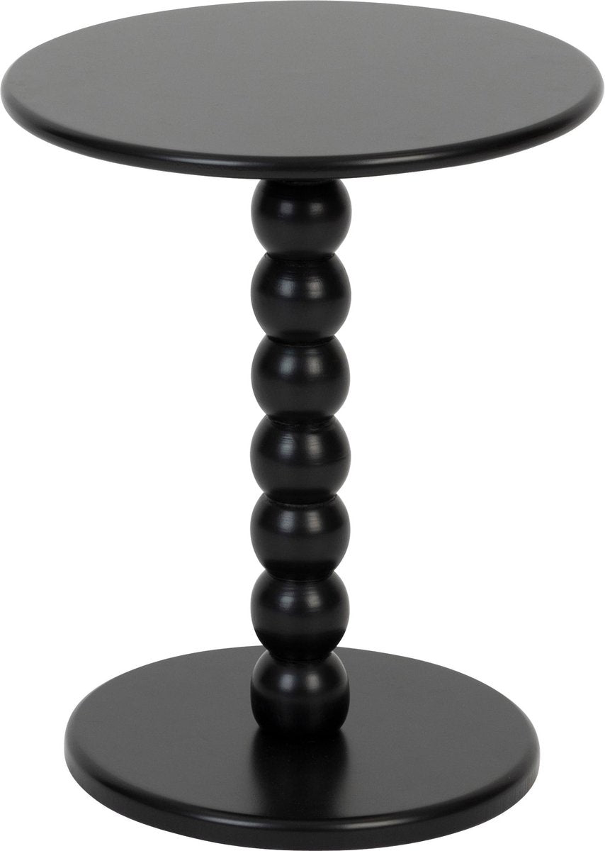 Atmosphera Chamlo bijzettafel Ø38xH47 cm - Zwart