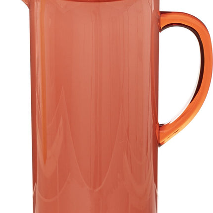 5Five Carafe/pichet à bec verseur - rouge - avec couvercle - 1950 ml - plastique - Limonade/eau