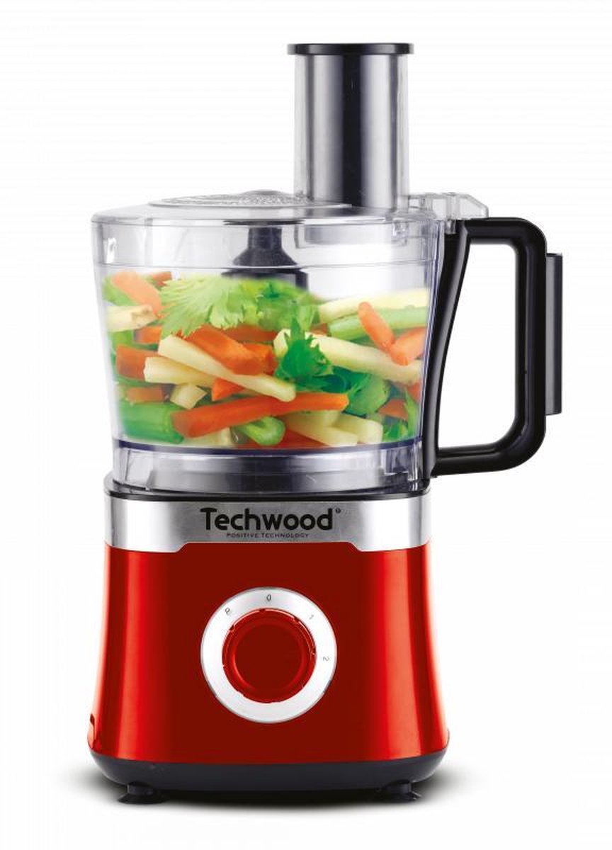 Techwood - Foodprocessor - 800 Watt - hakken - raspen - snijden