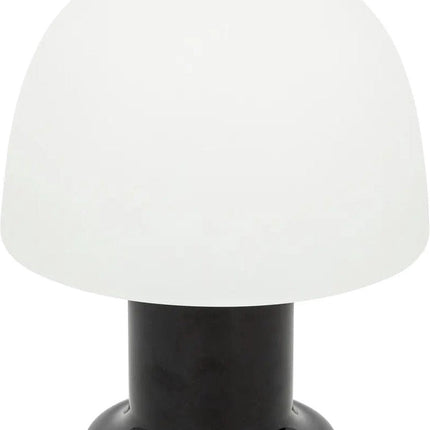 Atmosphera Lampe à poser LED - Ø16xH21cm - Noir