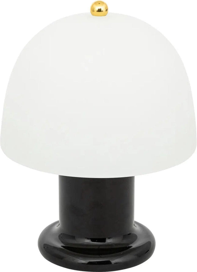 Atmosphera Lampe à poser LED - Ø16xH21cm - Noir