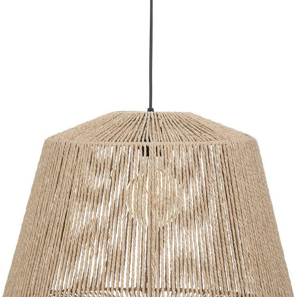 Suspension Atmosphera "Jily" – Ø48 cm – Papier et Fer Naturel – Style Scandinave