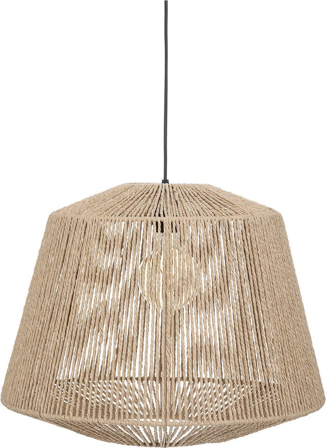 Suspension Atmosphera "Jily" – Ø48 cm – Papier et Fer Naturel – Style Scandinave