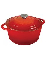 Kinghoff 1529 - cocotte en fonte - Ø24 cm - 4L - rouge - émaillée