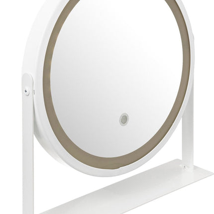 5Five Miroir de salle de bain LED rotatif 34x8x35cm - Blanc