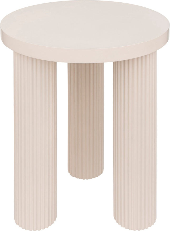 Table d'appoint Atmosphera Ø40xH45cm - Beige