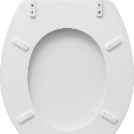 5Five Cotton Colors Abattant WC - 36x48x5cm - Blanc