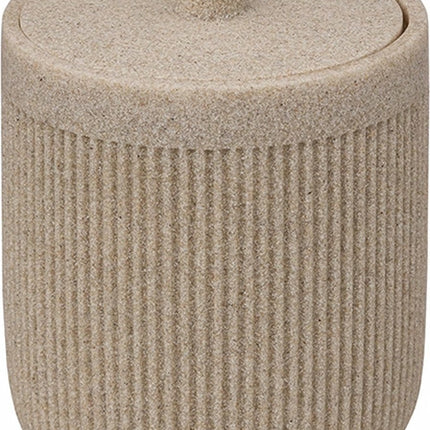 5Five Pot en coton sable - Pot avec couvercle