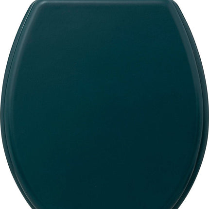5Five Cotton Colors Abattant WC - 36x48x5cm - Bleu pétrole