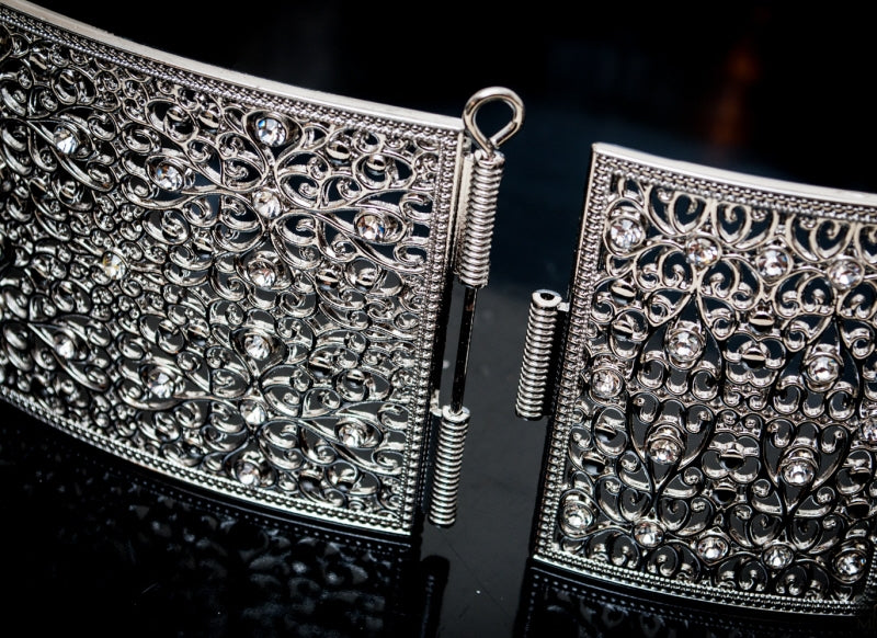 Silver belt straight model narrow