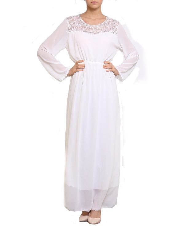 Maxikleid Langarm