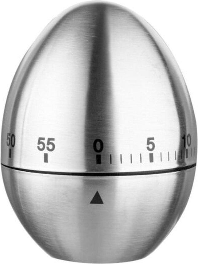 5five Minuteur à œufs - Inox - 6,1 x 7,6 cm