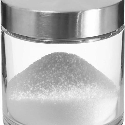 Boîte de conservation/bocal de stockage 0,75L verre avec couvercle en inox - 750 ml - Bocaux de conservation avec couvercle hermétique