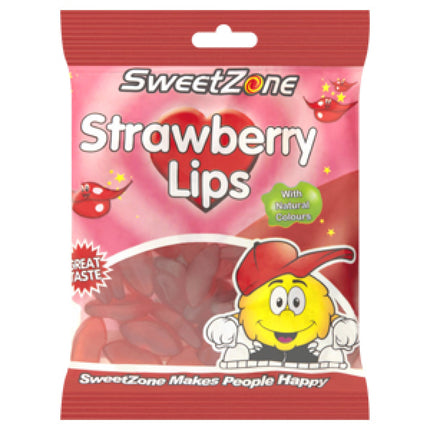 Bonbons halal Sweetzone fraise lèvres