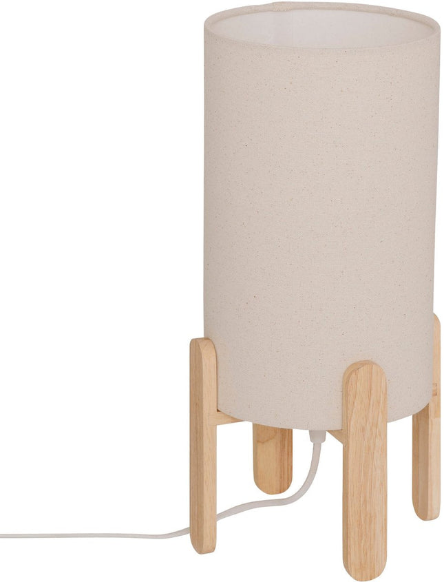 Lampe à poser Atmosphera Rafa - Ø18xH37cm - Beige