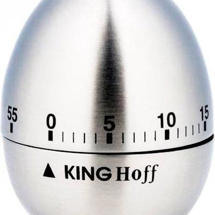 Kinghoff - minuteur de cuisine - acier inoxydable