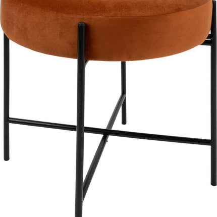 Atmosphera Arty Tabouret - Ø47xH45cm - Ambre