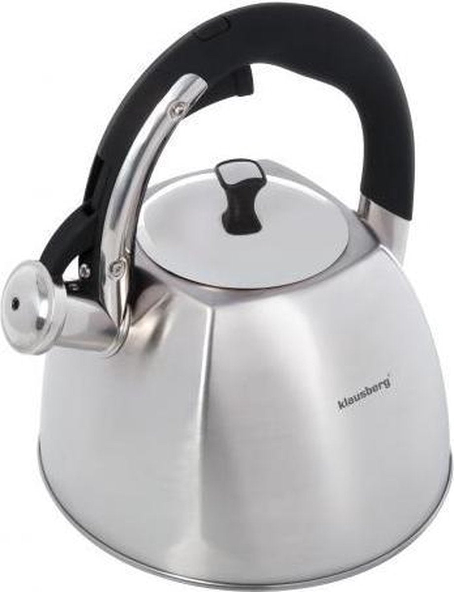 Klausberg KB-7015 fluitketel - 3L - rvs - alle warmtebronnen