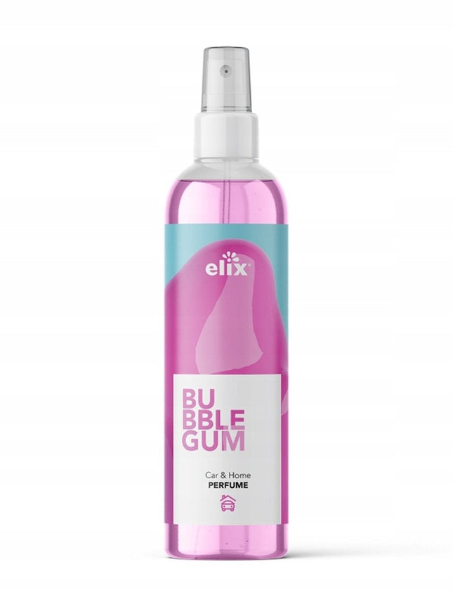 Elix - Luchtverfrisser Spray - Interieur Parfum Spray - Handzame Air Freshener voor Auto, Tas & Kamer - Compacte Geurspray Reizen & Onderweg - 75ml - Bubble Gum