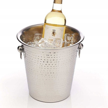 Kinghoff 1505 - Seau à glace 22 x 21 cm - Inox