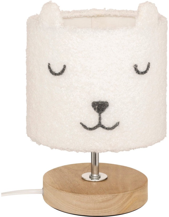 Atmosphera Kids Veilleuse Boulcé Ourson - Ø15x22cm - E14 - Blanc