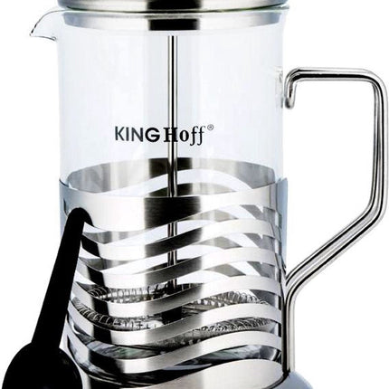 Kinghoff - Cafetière - Théière - Inox - Compatible lave-vaisselle - 600 ml