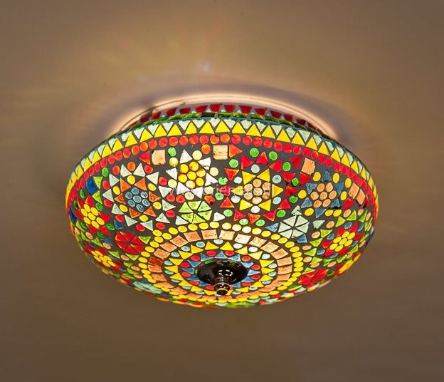 Oosterse plafondlamp Multi colour Ø25