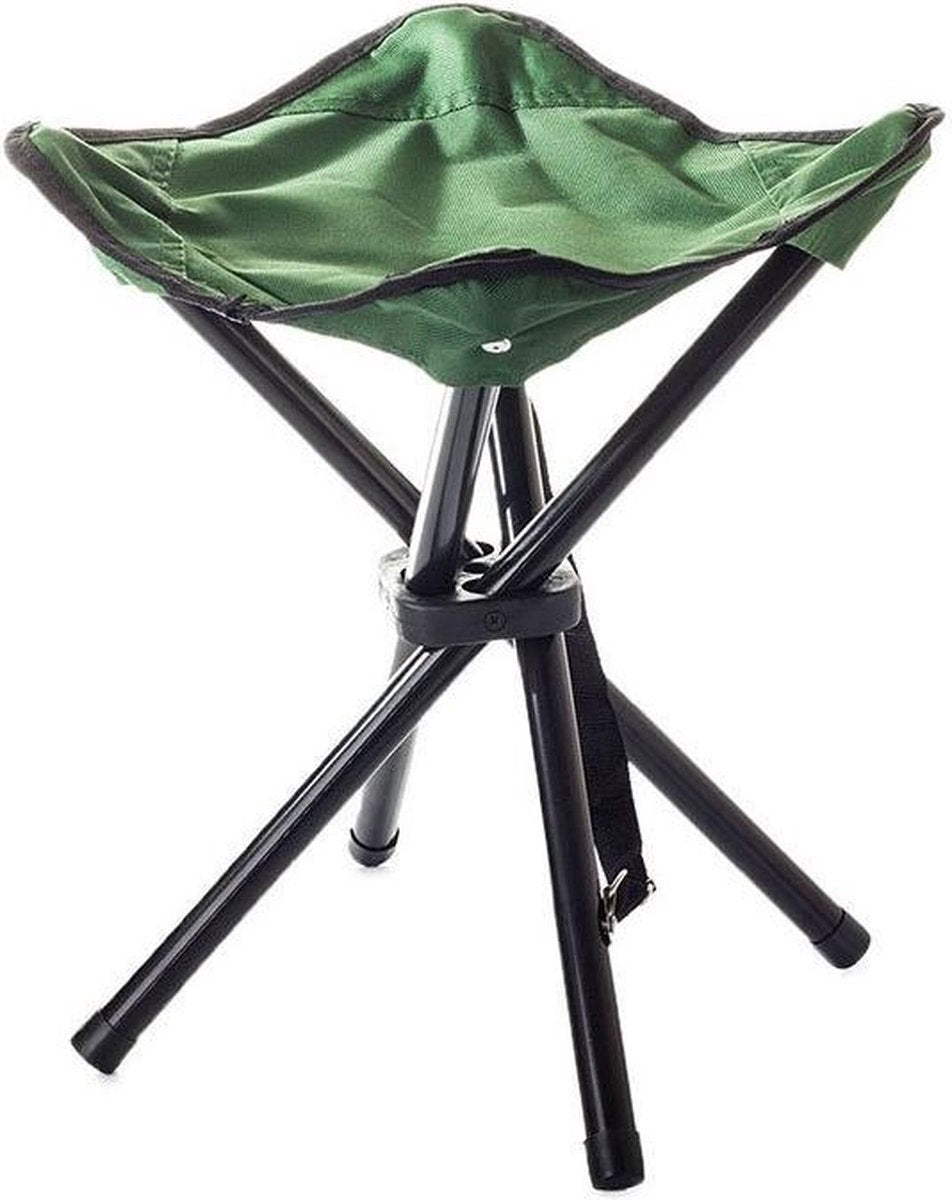 Tourist fishing chair - Stool - Fishing stool - Folded / foldable - Camping - Fishing - Chair - Green - Camping chair - Camping stool - Fishing stool - Fishing chair