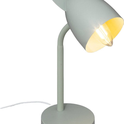 Atmosphera Lampe de bureau enfant - avec oreilles - vert - métal - 18 x 12,5 x 31 cm - lampe de table