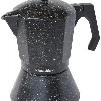 Klausberg Percolateur – 9 tasses – 450 ml – Machine à expresso - Compatible induction